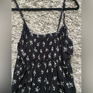 Hollister Black Floral dress